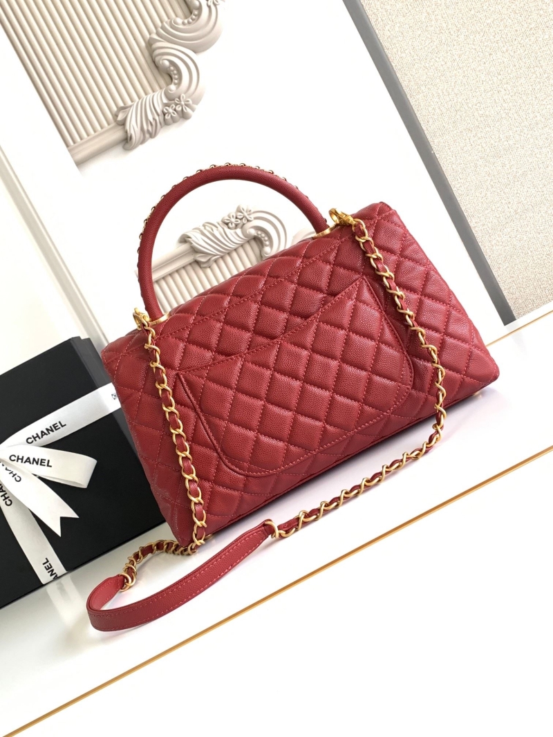 Ch**el top handle bags